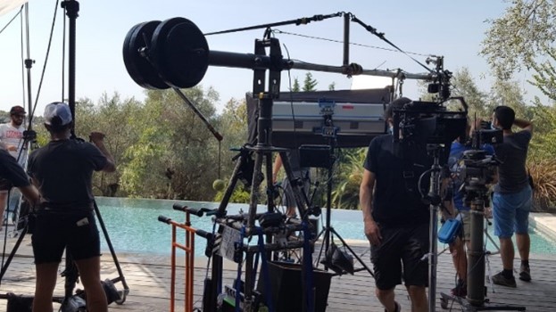 Tournage d'un film